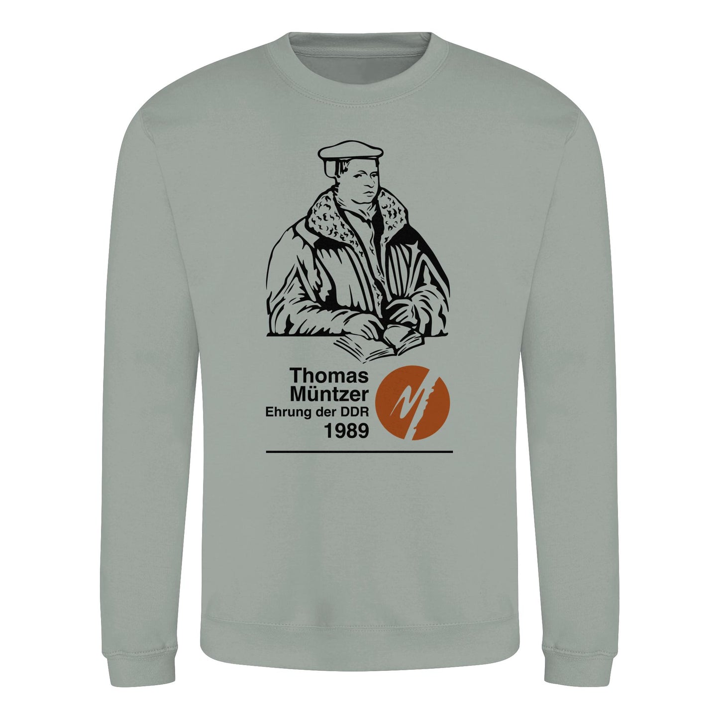 DDR Ostalgie Pullover Unisex • THOMAS MÜNTZER - EHRUNG DER DDR 1990