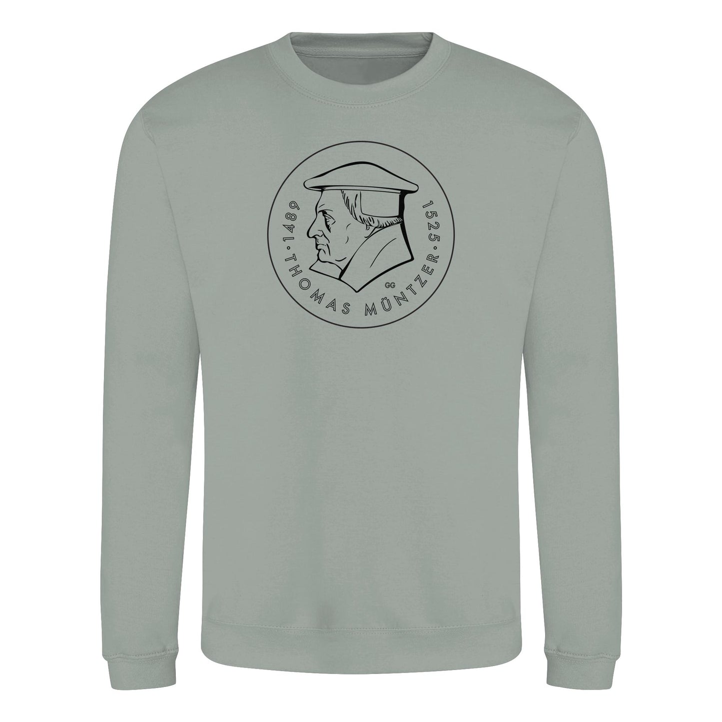 DDR Ostalgie Pullover Unisex • THOMAS MÜNTZER - DDR MÜNZE