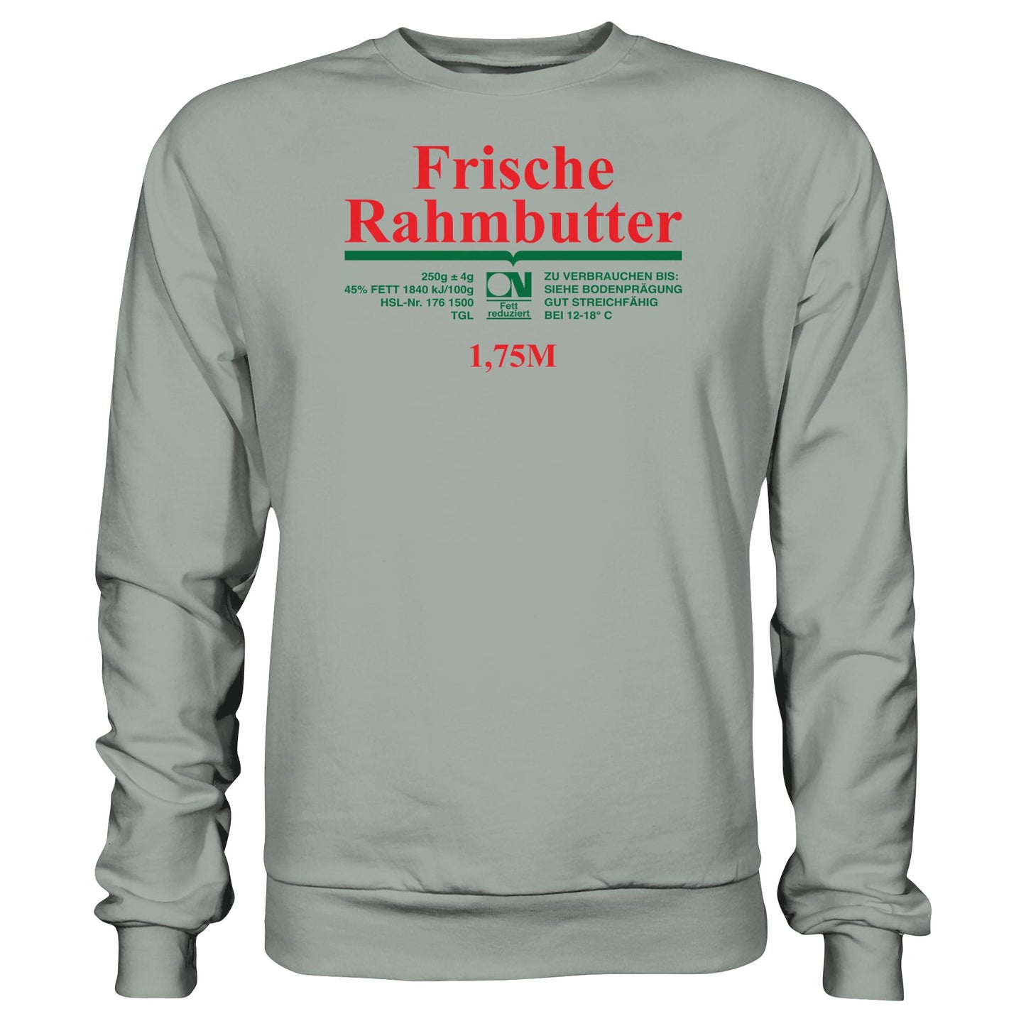 DDR Ostalgie Pullover Unisex • FRISCHE RAHMBUTTER - KONSUM