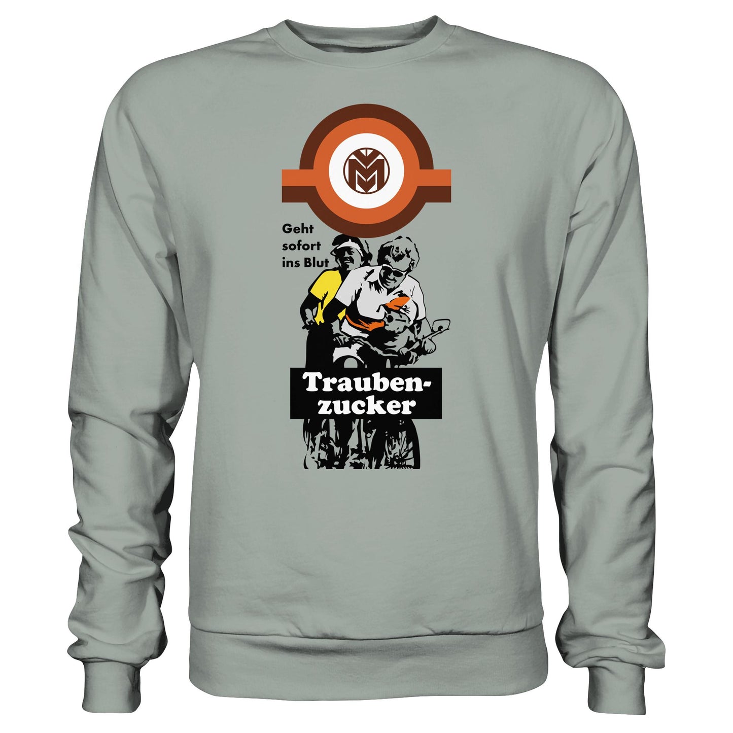 DDR Ostalgie Pullover Unisex • TRAUBENZUCKER - GEHT SOFORT INS BLUT