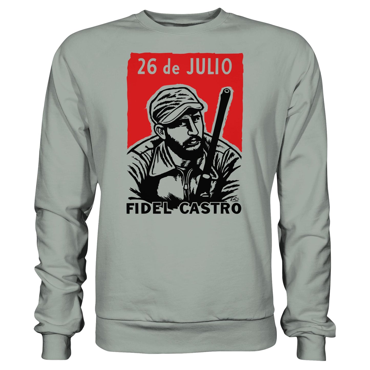 DDR Ostalgie Pullover Unisex • FIDEL CASTRO - BEWEGUNG DES 26. JULI