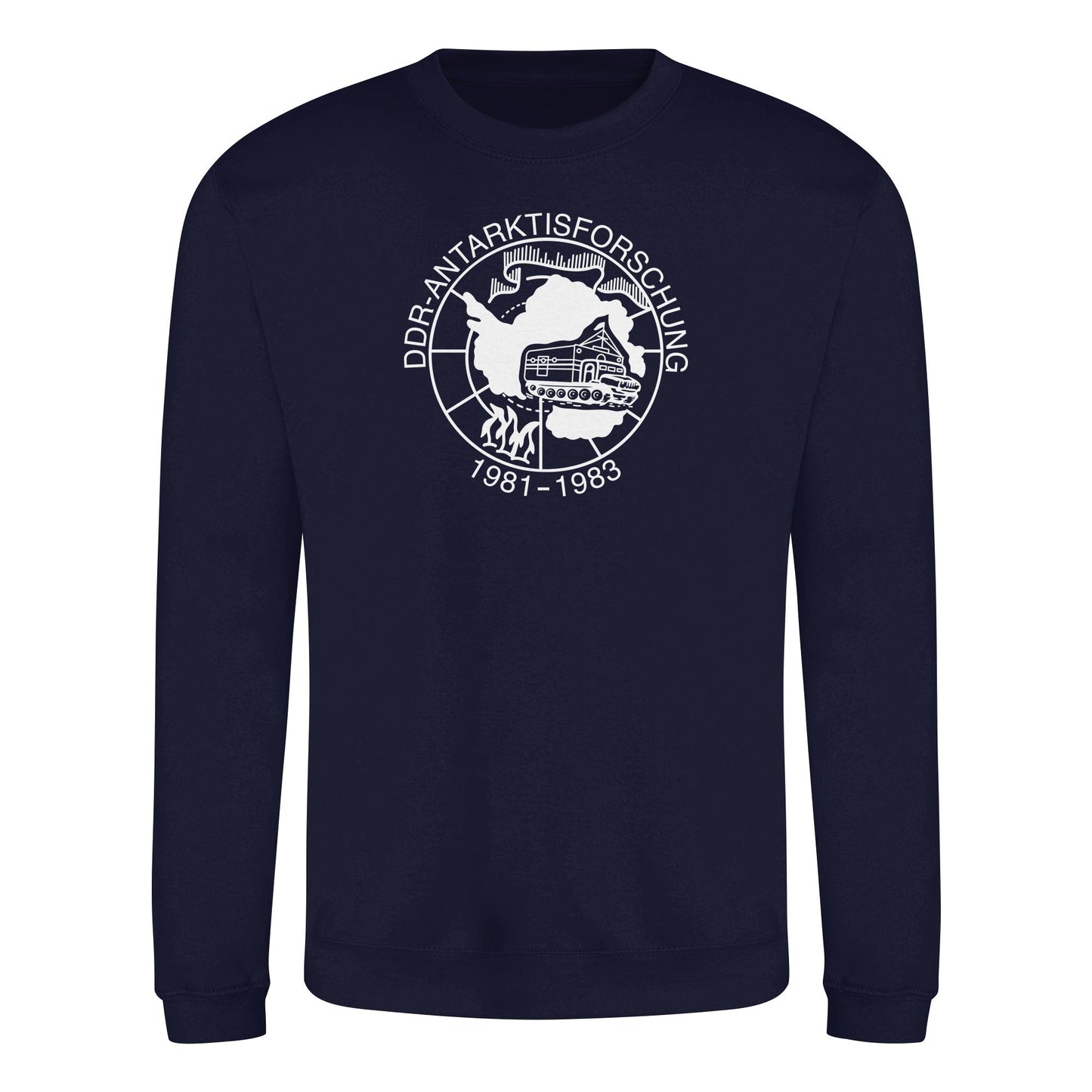 DDR Ostalgie Pullover Unisex • ANTARKTISFORSCHUNG DER DDR - 1981-1983
