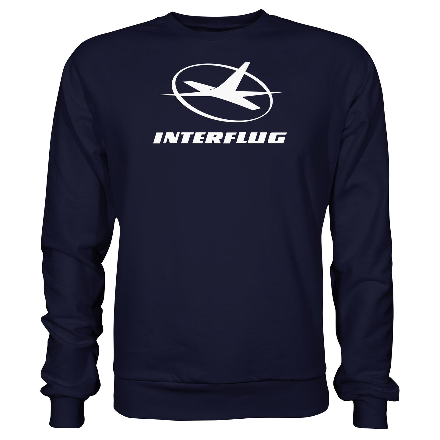 DDR Ostalgie Pullover Unisex • INTERFLUG MONOCHROM