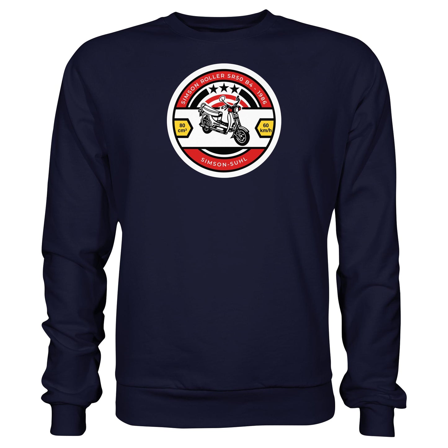 DDR Ostalgie Pullover Unisex • SIMSON SR50 - ORIGINAL BIERDECKEL