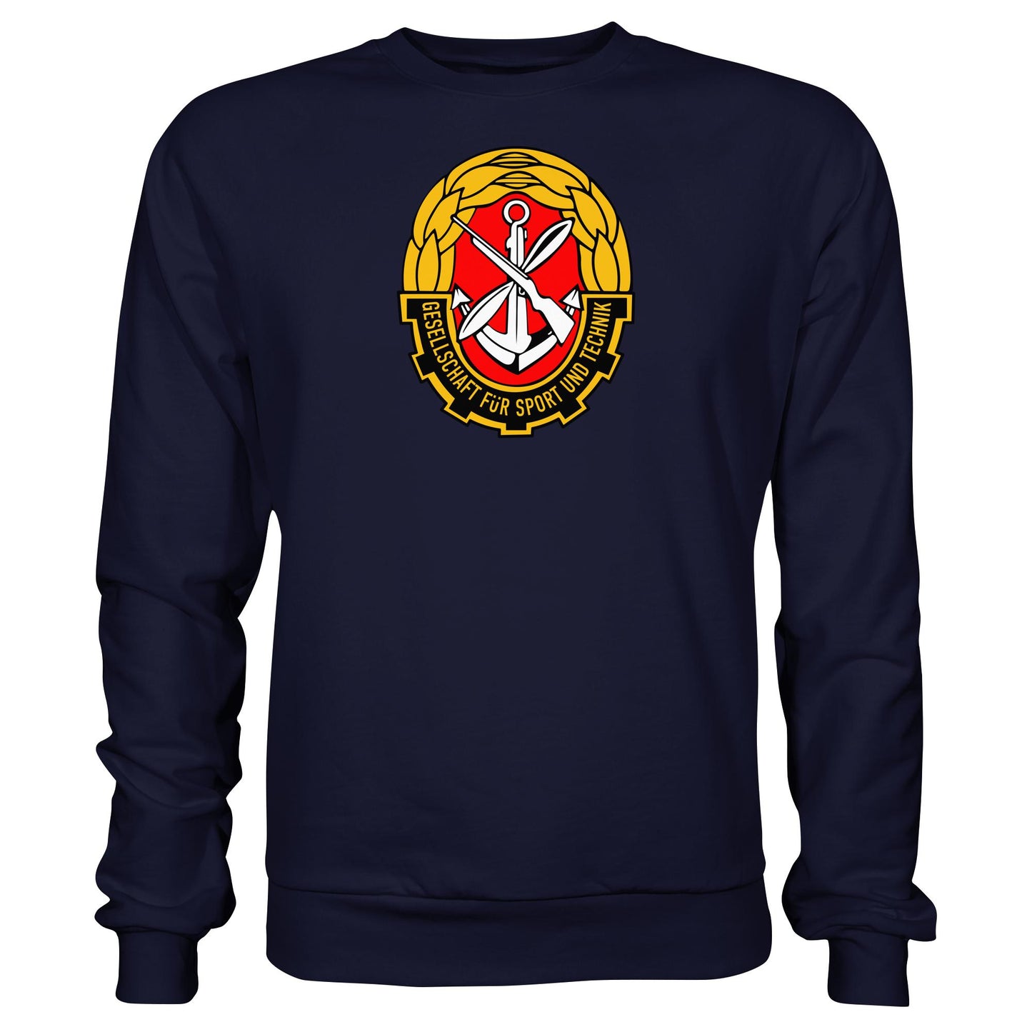 DDR Ostalgie Pullover Unisex • GST - GESELLSCHAFT FÜR SPORT UND TECHNIK