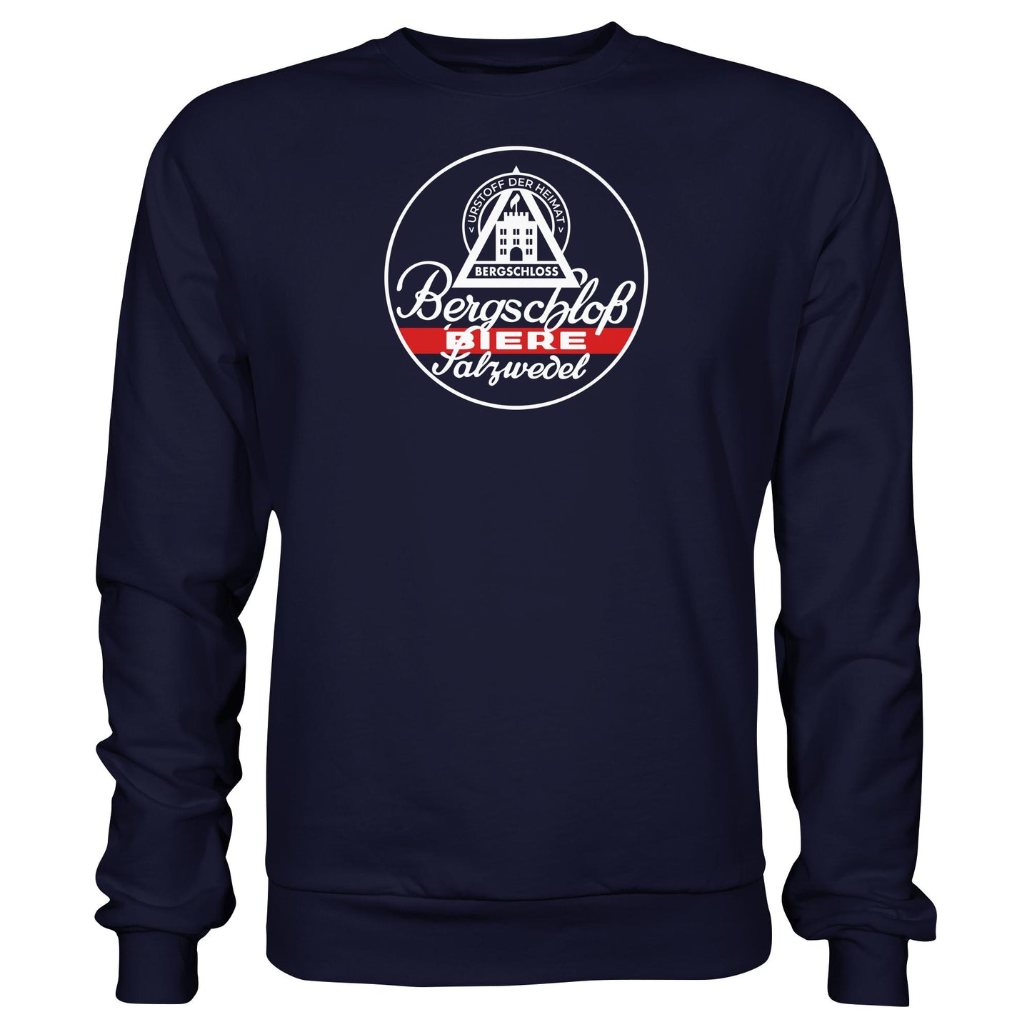 DDR Ostalgie Pullover Unisex • BERGSCHLOSS BIERE SALZWEDEL