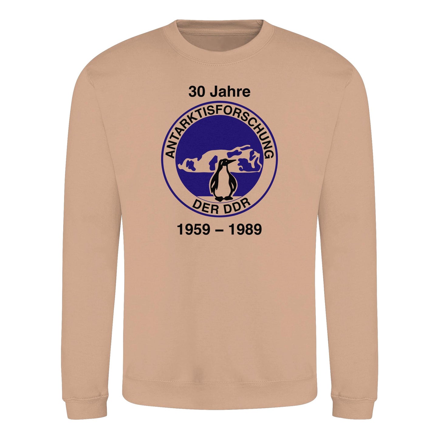 DDR Ostalgie Pullover Unisex • 30 JAHRE ANTARKTISFORSCHUNG DER DDR - 1989