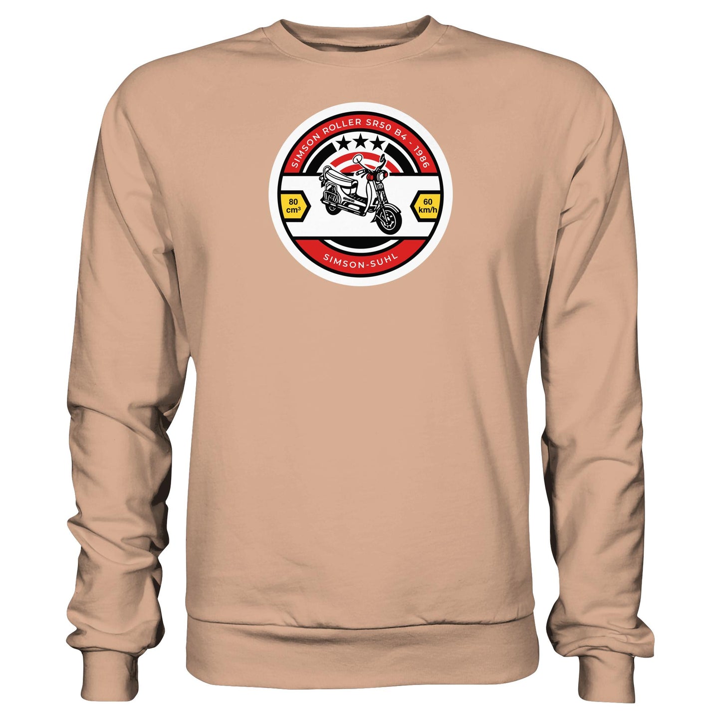 DDR Ostalgie Pullover Unisex • SIMSON SR50 - ORIGINAL BIERDECKEL