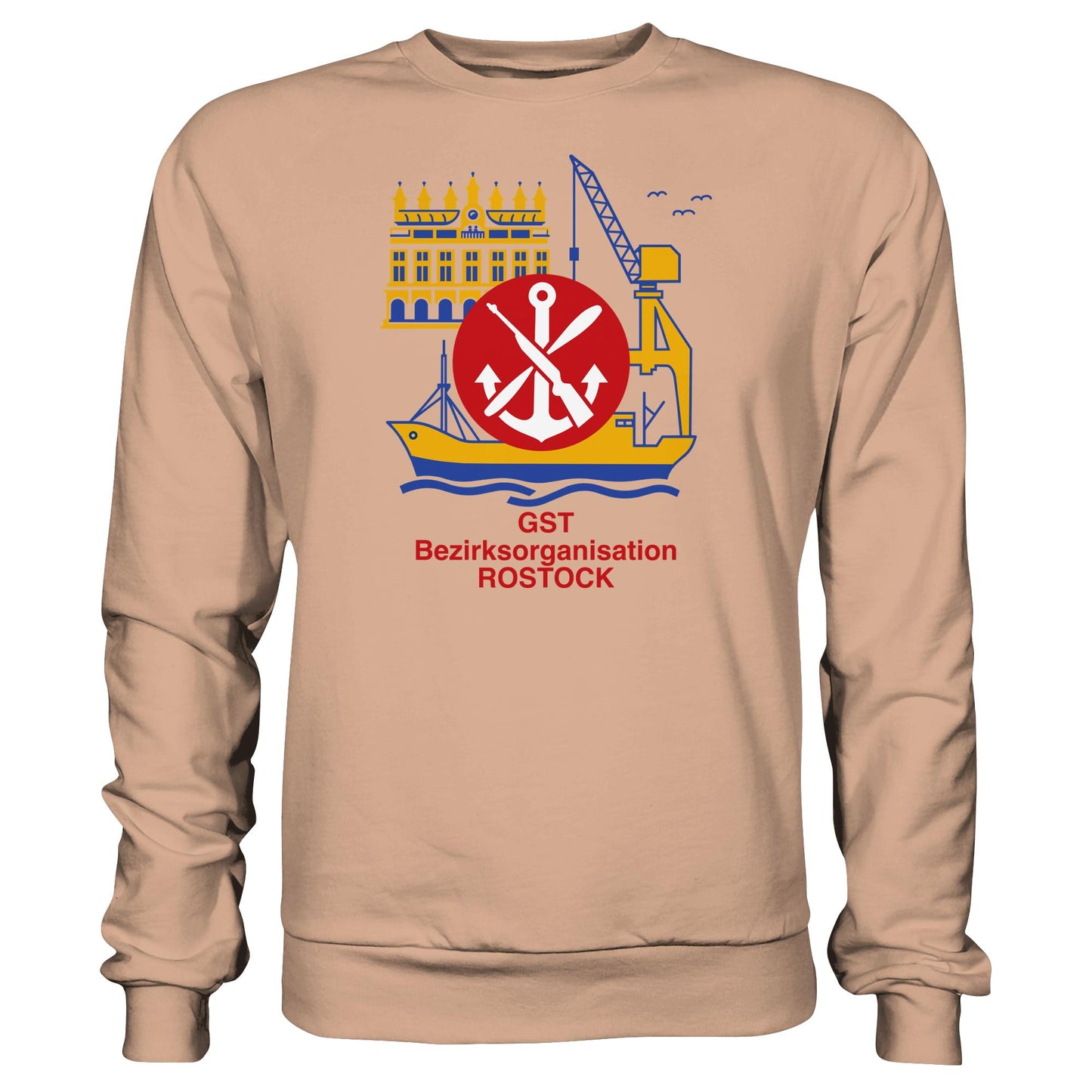 DDR Ostalgie Pullover Unisex • GST ROSTOCK
