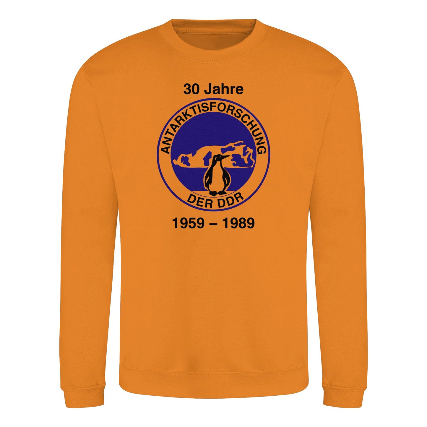 DDR Ostalgie Pullover Unisex • 30 JAHRE ANTARKTISFORSCHUNG DER DDR - 1989