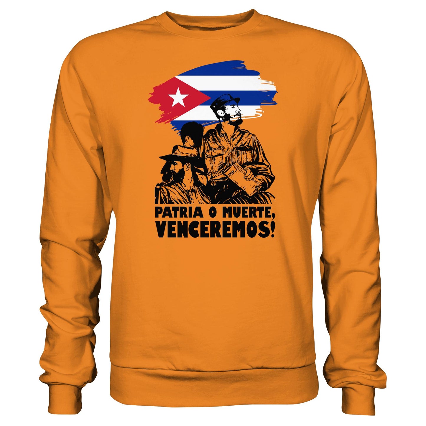 DDR Ostalgie Pullover Unisex • KUBA - PATRIA O MUERTE, VENCEREMOS! (ORIGINAL PLAKAT)
