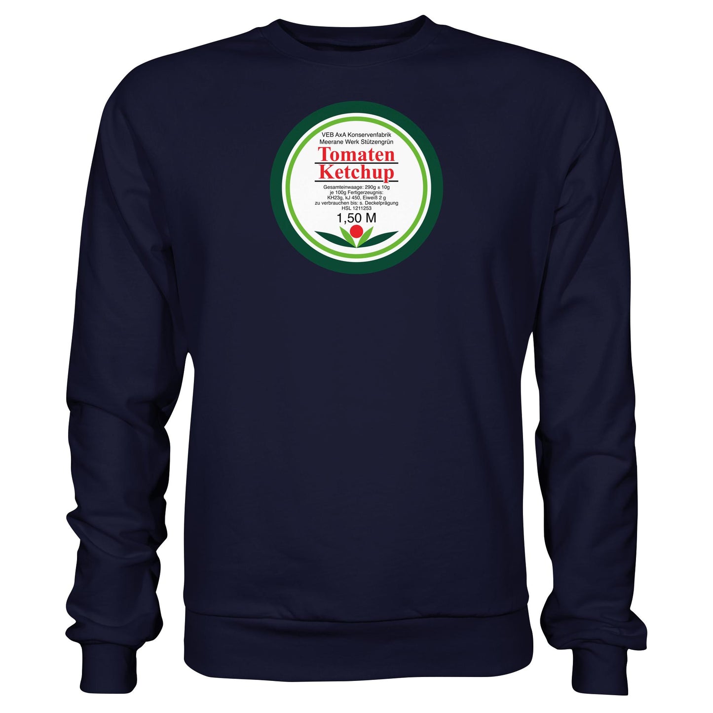 DDR Ostalgie Pullover Unisex • VEB AXA KONSERVEN MEERANE - TOMATEN-KETCHUP