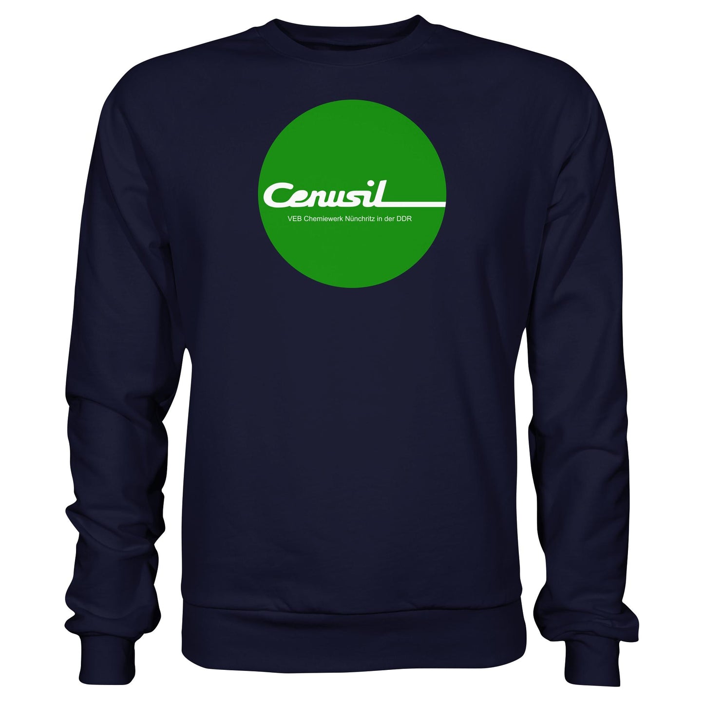 DDR Ostalgie Pullover Unisex • CENUSIL - VEB CHEMIE NÜNCHRITZ