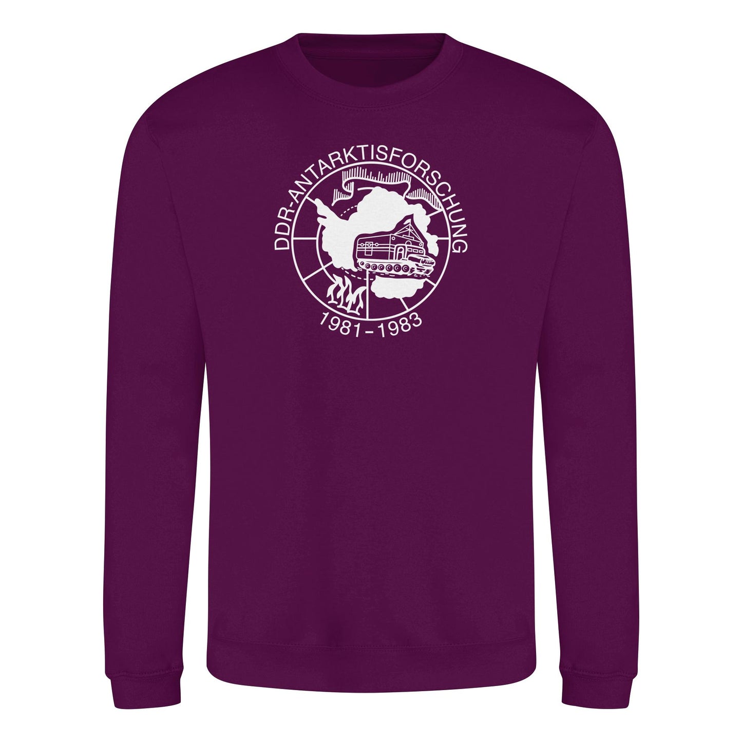 DDR Ostalgie Pullover Unisex • ANTARKTISFORSCHUNG DER DDR - 1981-1983