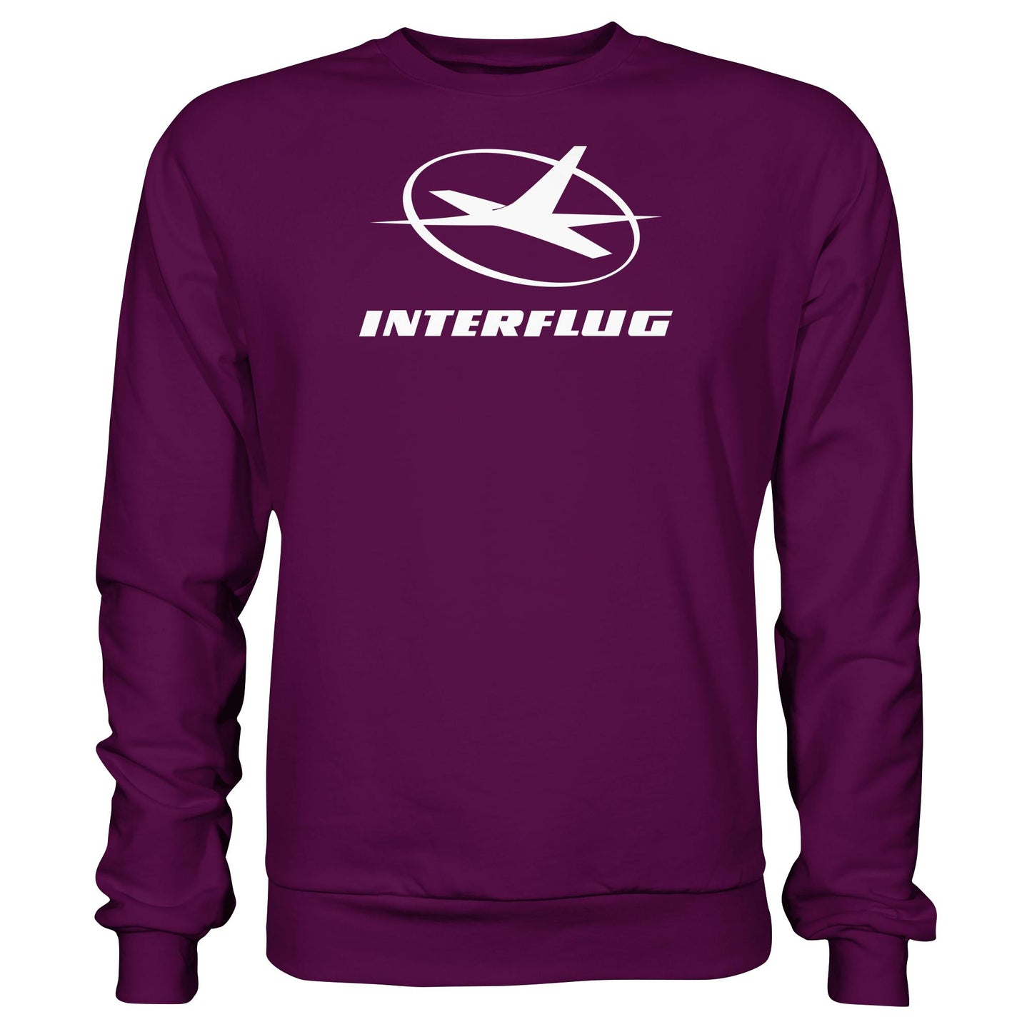 DDR Ostalgie Pullover Unisex • INTERFLUG MONOCHROM