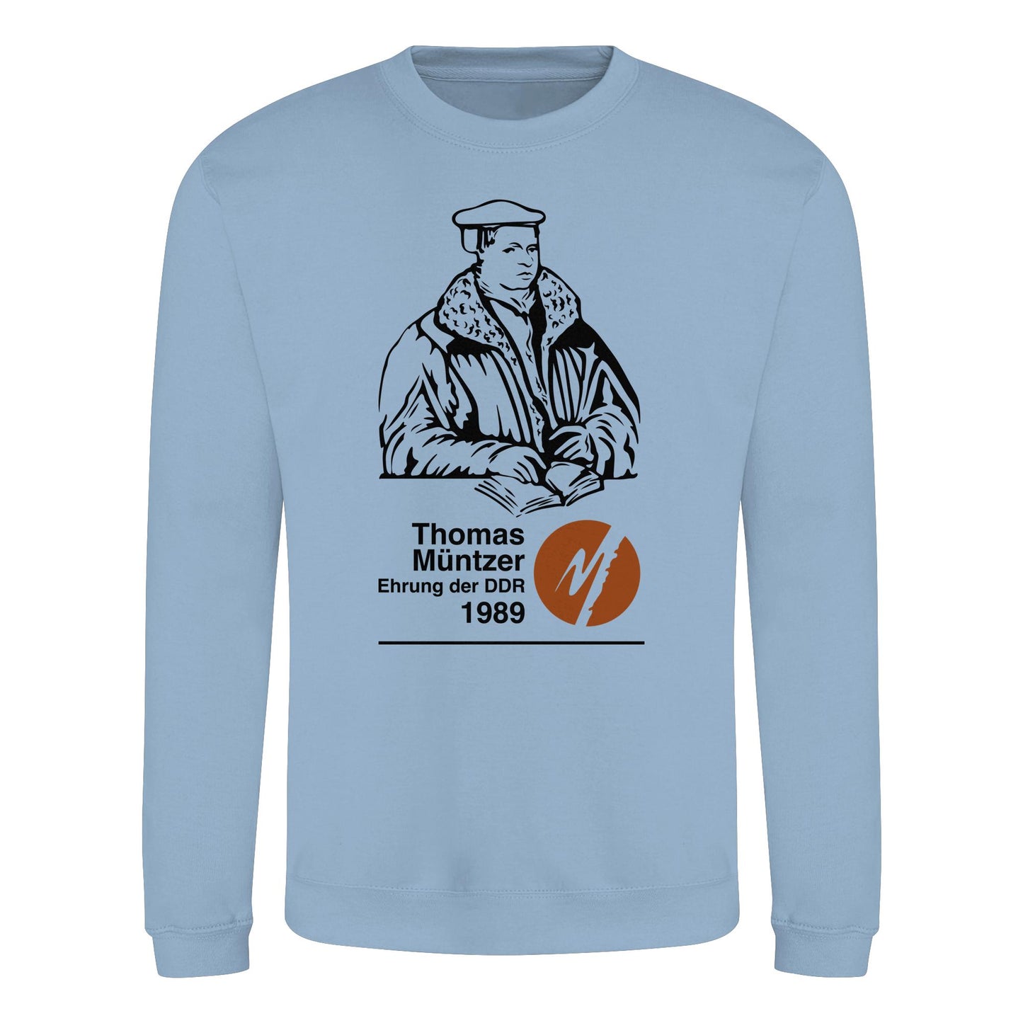 DDR Ostalgie Pullover Unisex • THOMAS MÜNTZER - EHRUNG DER DDR 1990