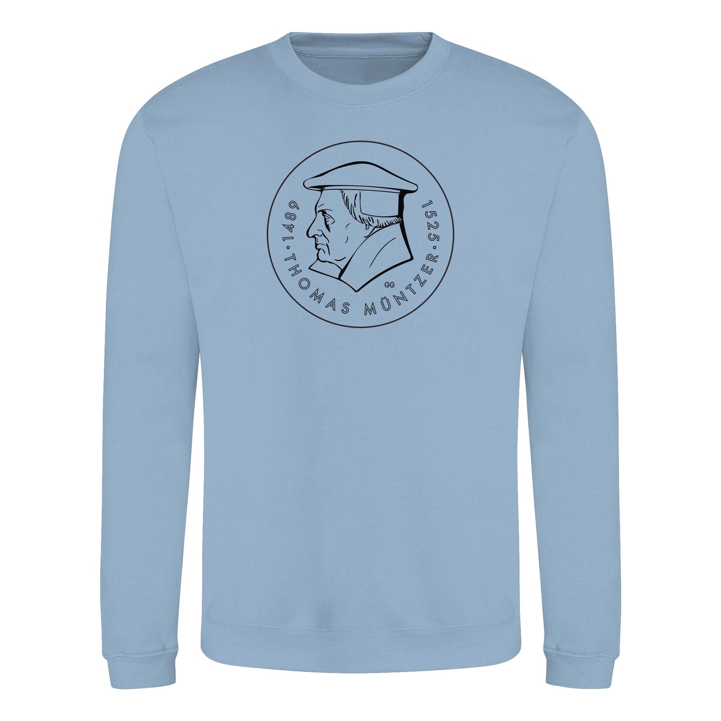 DDR Ostalgie Pullover Unisex • THOMAS MÜNTZER - DDR MÜNZE