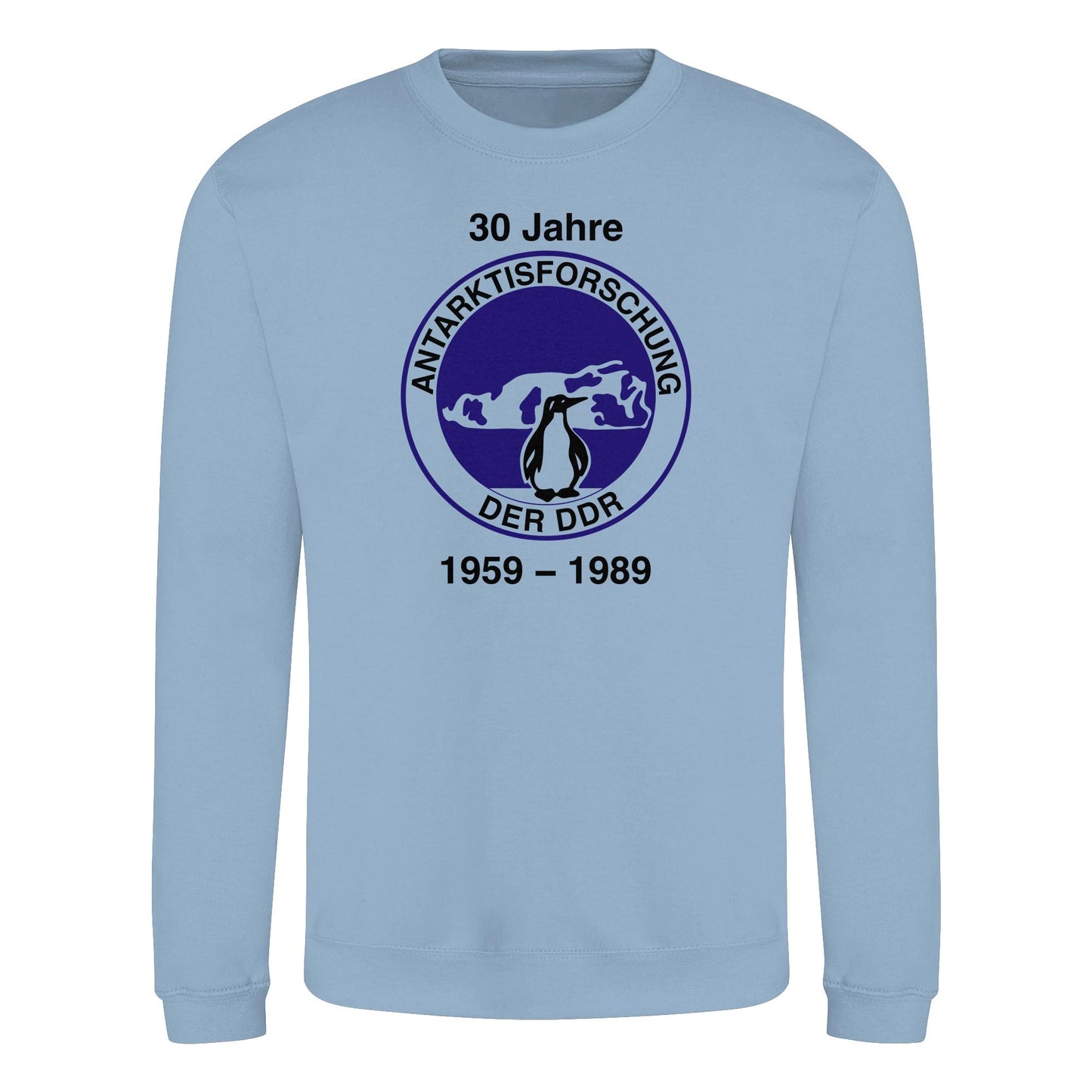 DDR Ostalgie Pullover Unisex • 30 JAHRE ANTARKTISFORSCHUNG DER DDR - 1989