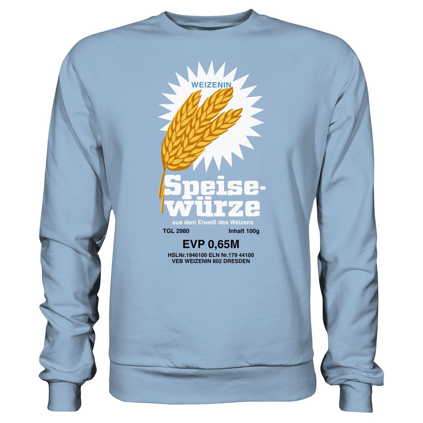 DDR Ostalgie Pullover Unisex • WEIZENIN SPEISEWÜRZE