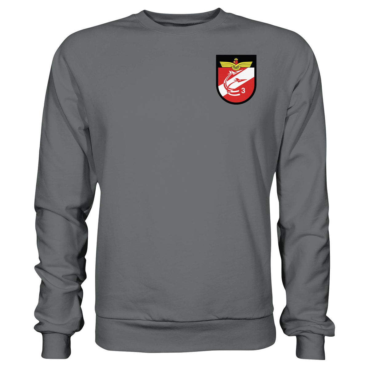 DDR Ostalgie Pullover Unisex • NVA EMBLEM - JAGDGESCHWADER 3