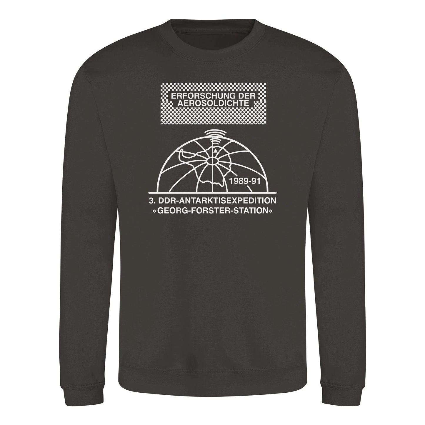 DDR Ostalgie Pullover Unisex • ANTARKTISEXPEDITION, ERFORSCHUNG DER AEROSOLDICHTE