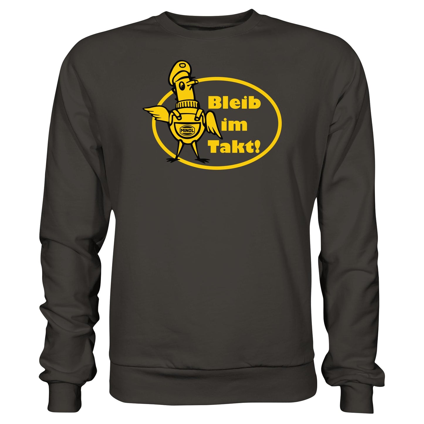 DDR Ostalgie Pullover Unisex • MINOL - BLEIB IM TAKT