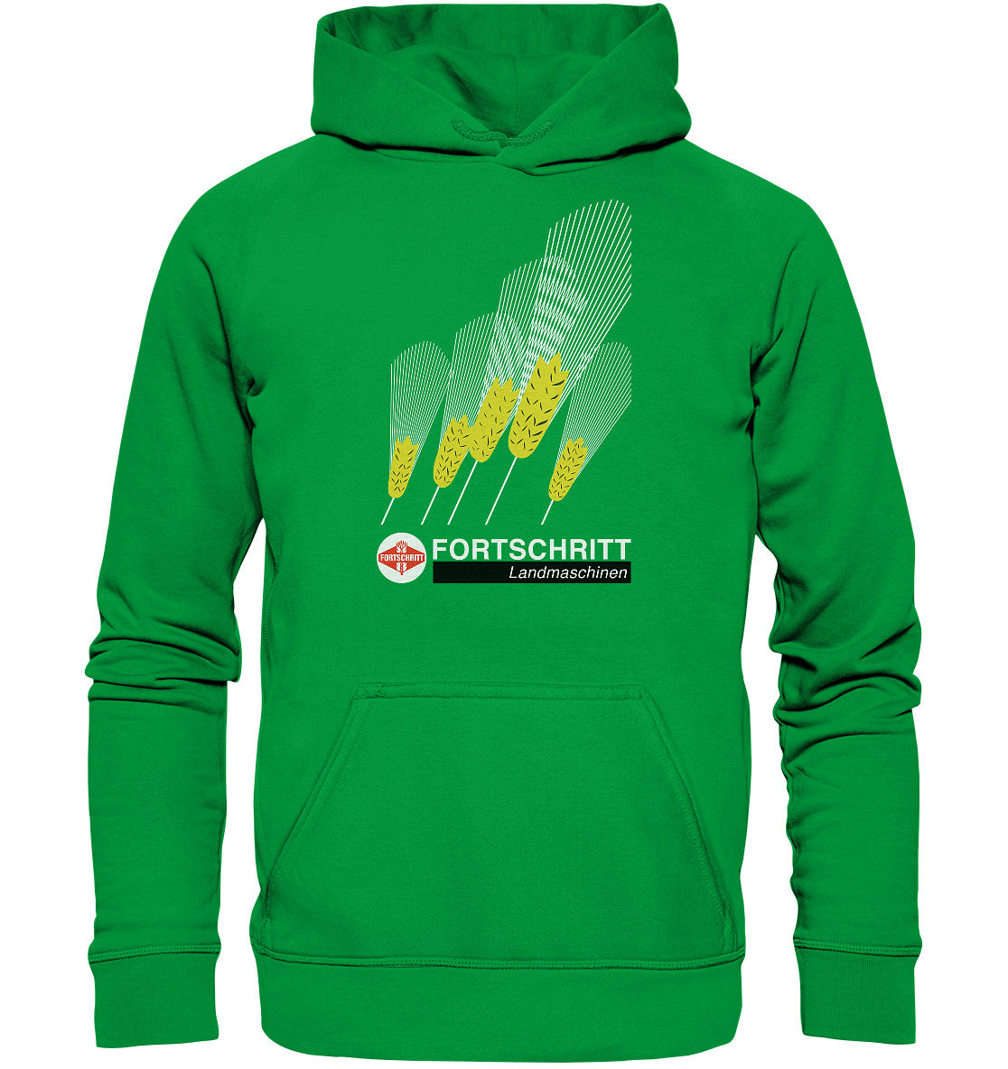DDR Ostalgie Kapuze / Hoodie Unisex • FORTSCHRITT LANDMASCHINEN - PLAKATMOTIV