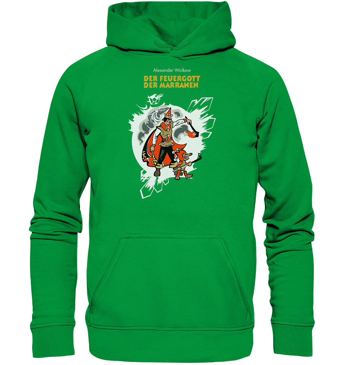 DDR Ostalgie Kapuze / Hoodie Unisex • WOLKOW - DER FEUERGOTT DER MARRANEN