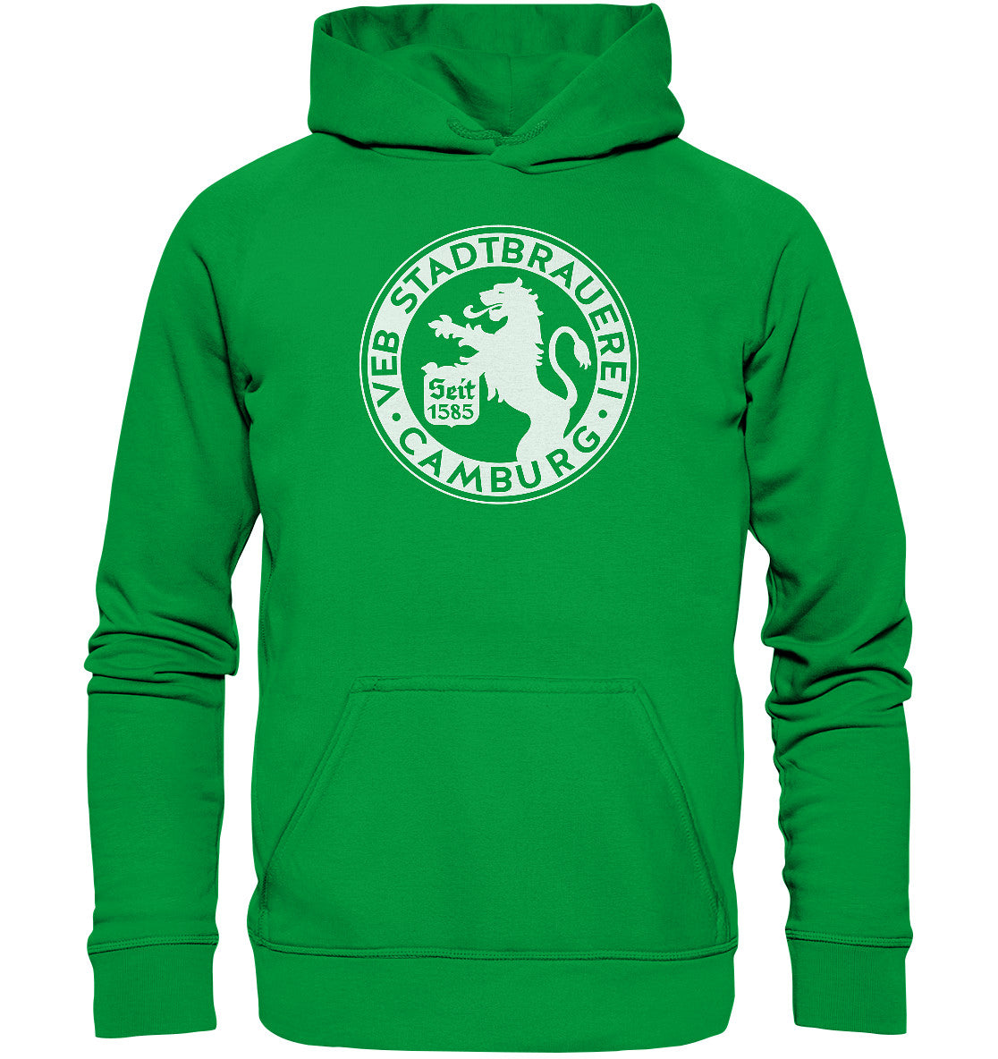 DDR Ostalgie Kapuze / Hoodie Unisex • VEB STADTBRAUEREI CAMBURG