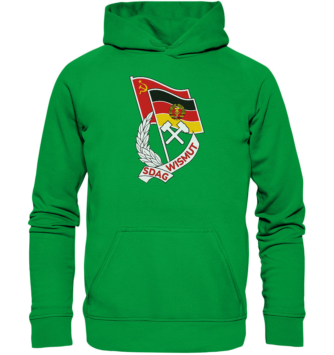 DDR Ostalgie Kapuze / Hoodie Unisex • ORDEN SDAG WISMUT