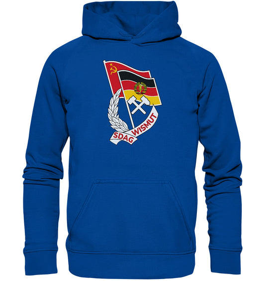 DDR Ostalgie Kapuze / Hoodie Unisex • ORDEN SDAG WISMUT