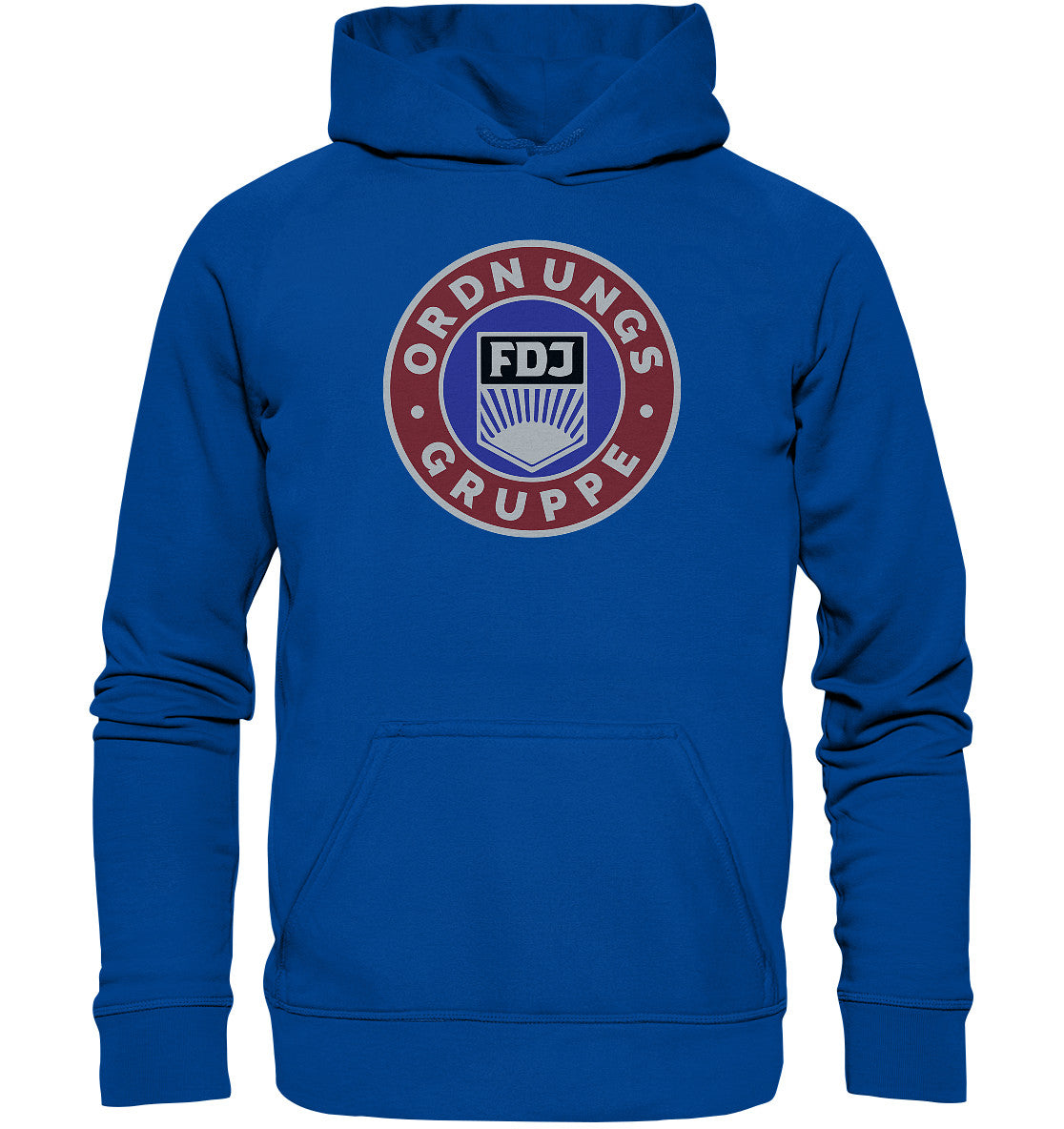 DDR Ostalgie Kapuze / Hoodie Unisex • FDJ ORDNUNGSGRUPPE