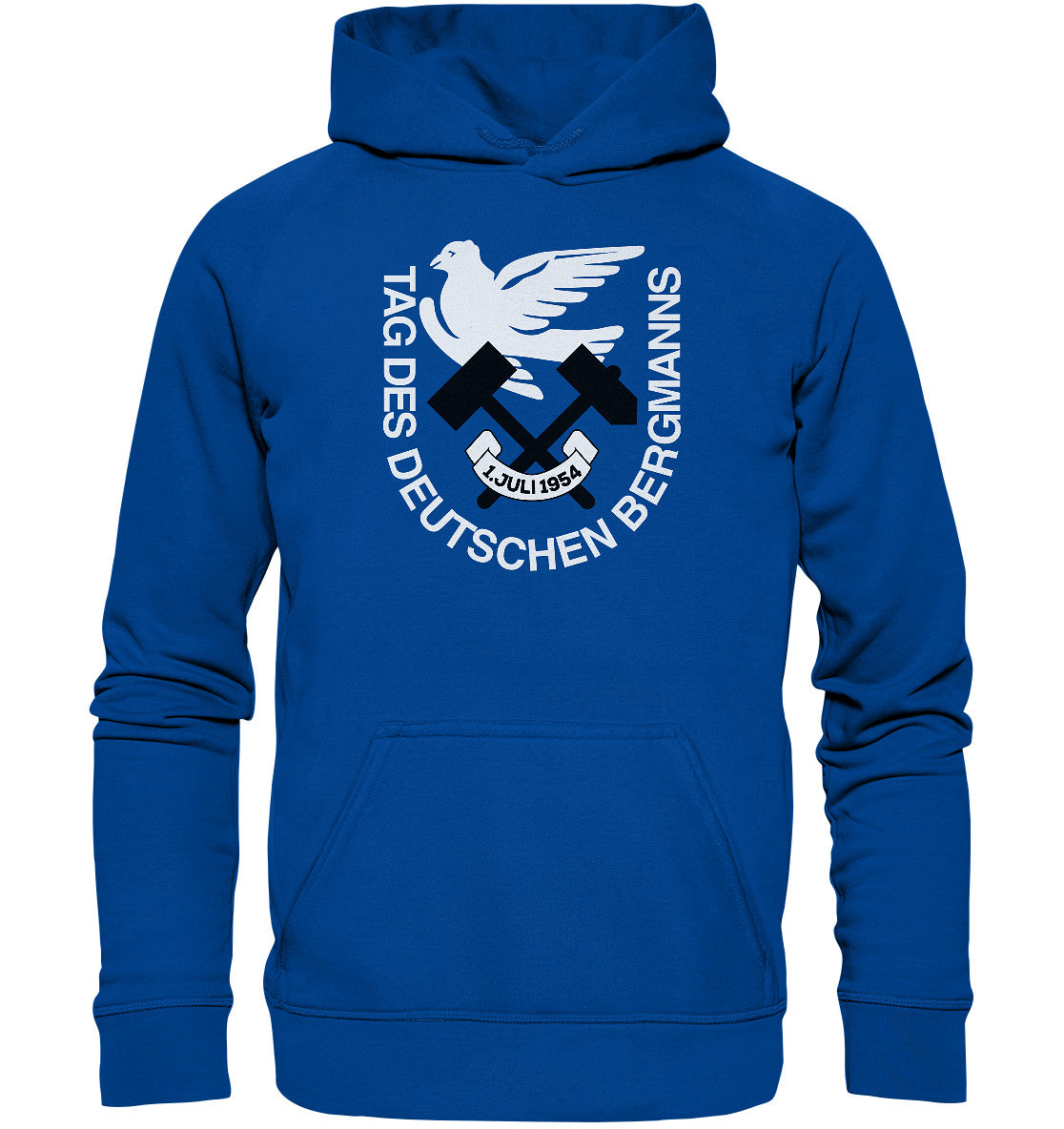 DDR Ostalgie Kapuze / Hoodie Unisex • TAG DES DEUTSCHEN BERGMANNS