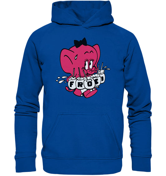 DDR Ostalgie Kapuze / Hoodie Unisex • FRÖSI DURST (BIERDECKEL)