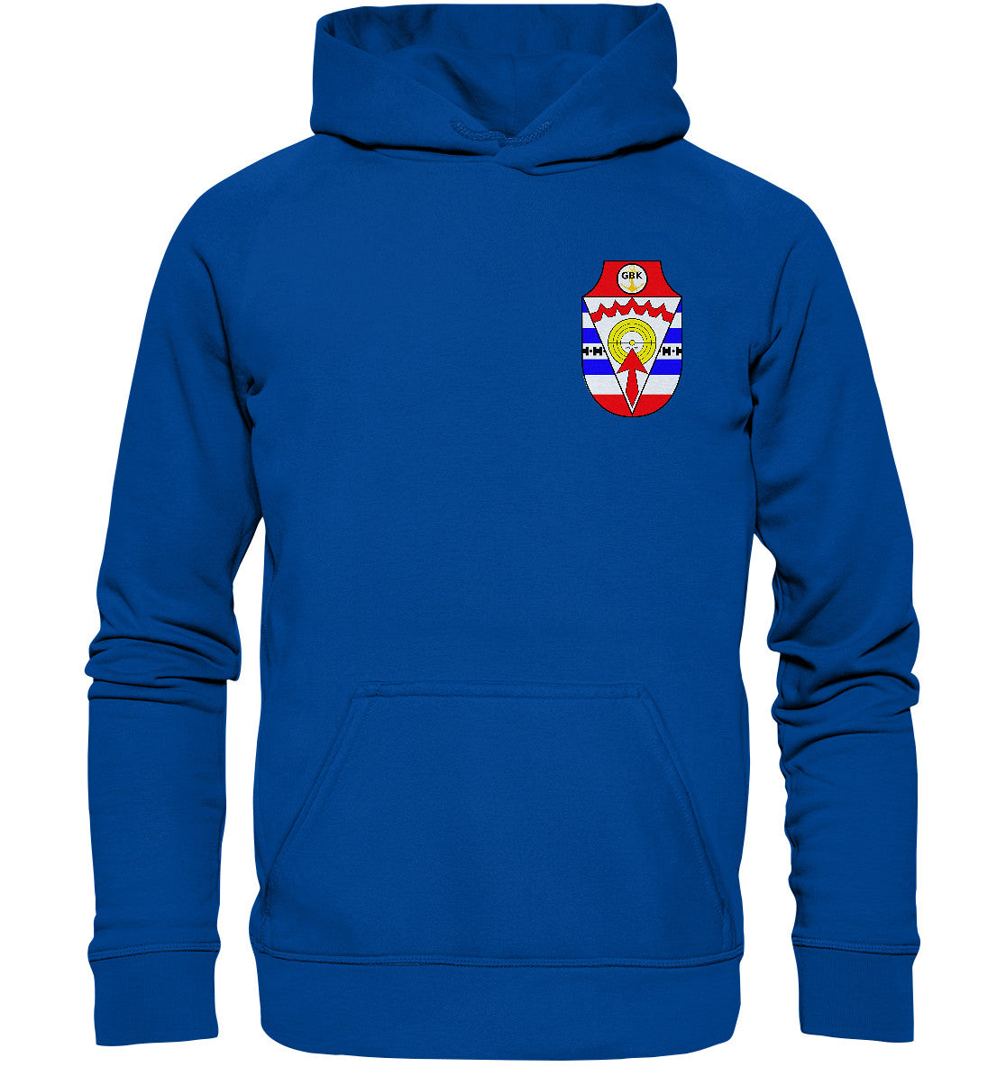 DDR Ostalgie Kapuze / Hoodie Unisex • DDR GRENZBRIGADE KÜSTE BRUST BADGE