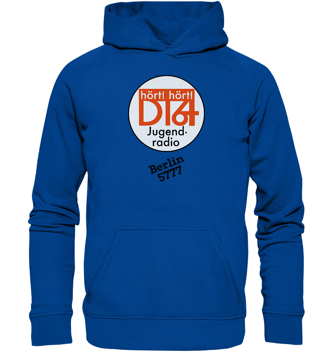 DDR Ostalgie Kapuze / Hoodie Unisex • HÖRT HÖRT! DT64