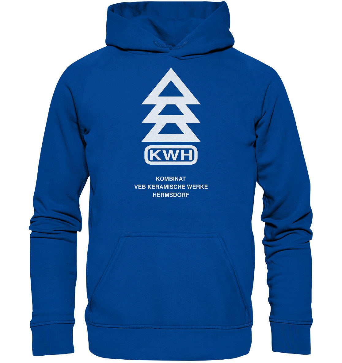 DDR Ostalgie Kapuze / Hoodie Unisex • VEB KOMBINAT KERAMISCHE WERKE HERMSDORF