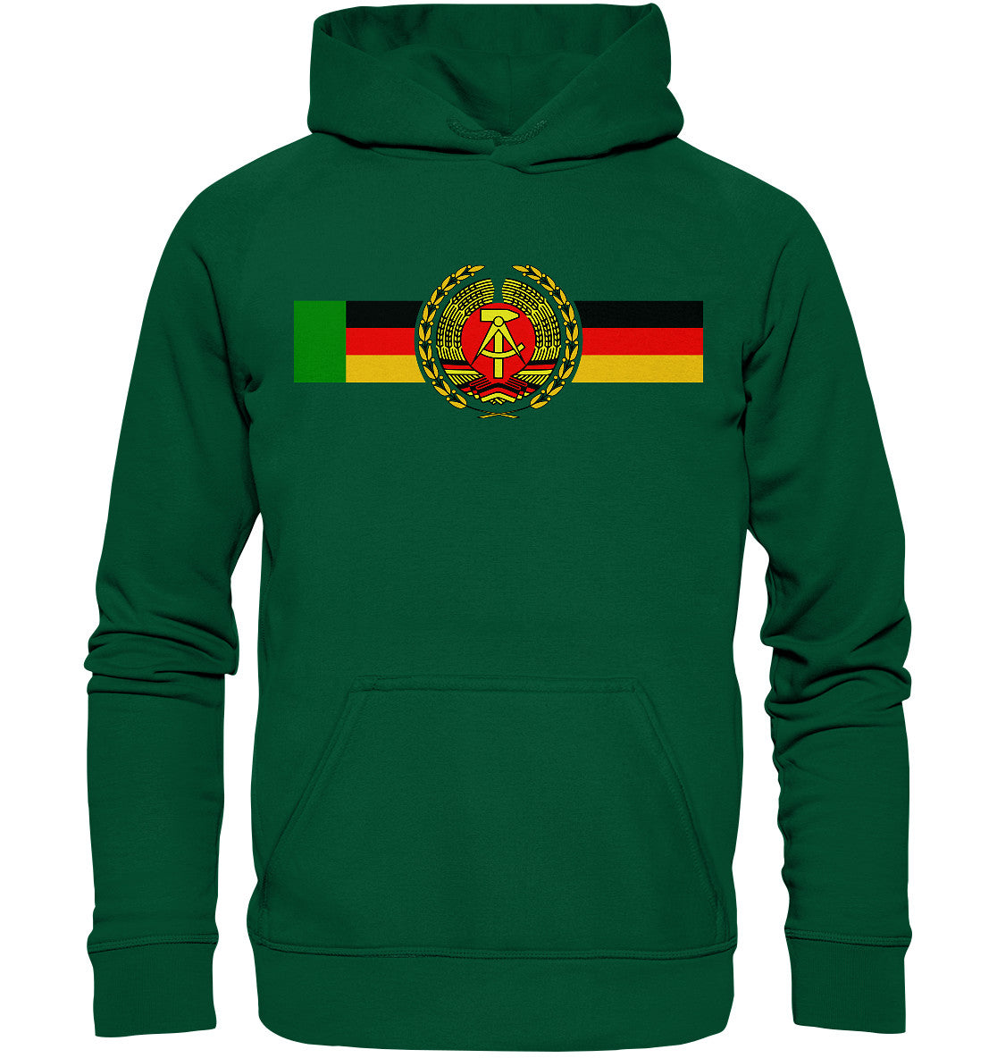 DDR Ostalgie Kapuze / Hoodie Unisex • 6. GRENZBRIGADE KÜSTE