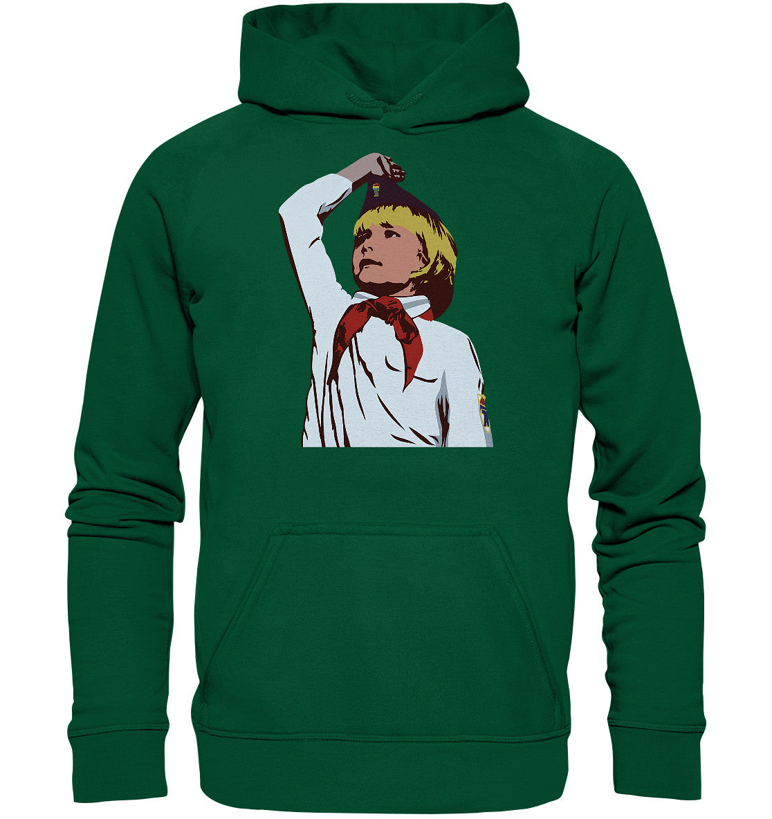 PREMIUM HOODIE UNISEX • THÄLMANNPIONIER - ORIGINALPLAKAT