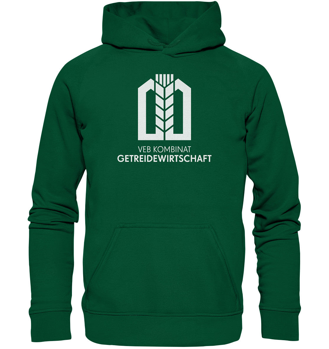 DDR Ostalgie Kapuze / Hoodie Unisex • VEB KOMBINAT GETREIDEWIRTSCHAFT