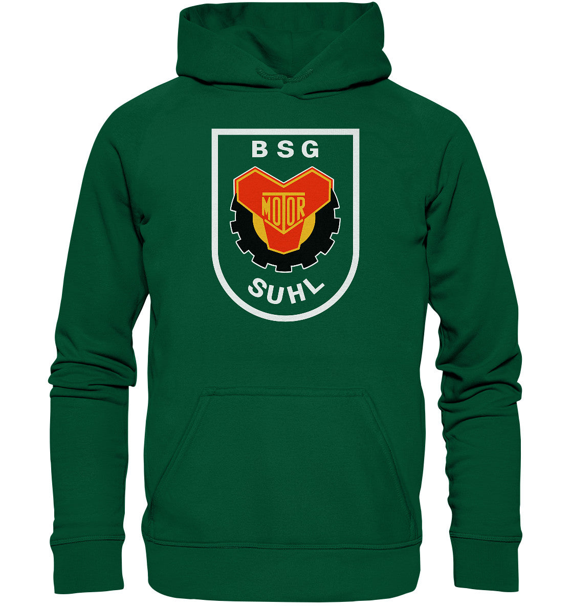 DDR Ostalgie Kapuze / Hoodie Unisex • BSG MOTOR SUHL