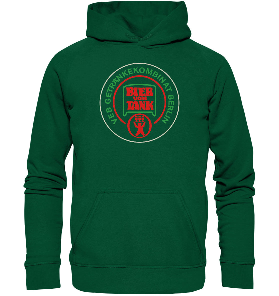 DDR Ostalgie Kapuze / Hoodie Unisex • VEB GETRÄNKEKOMBINAT BERLIN