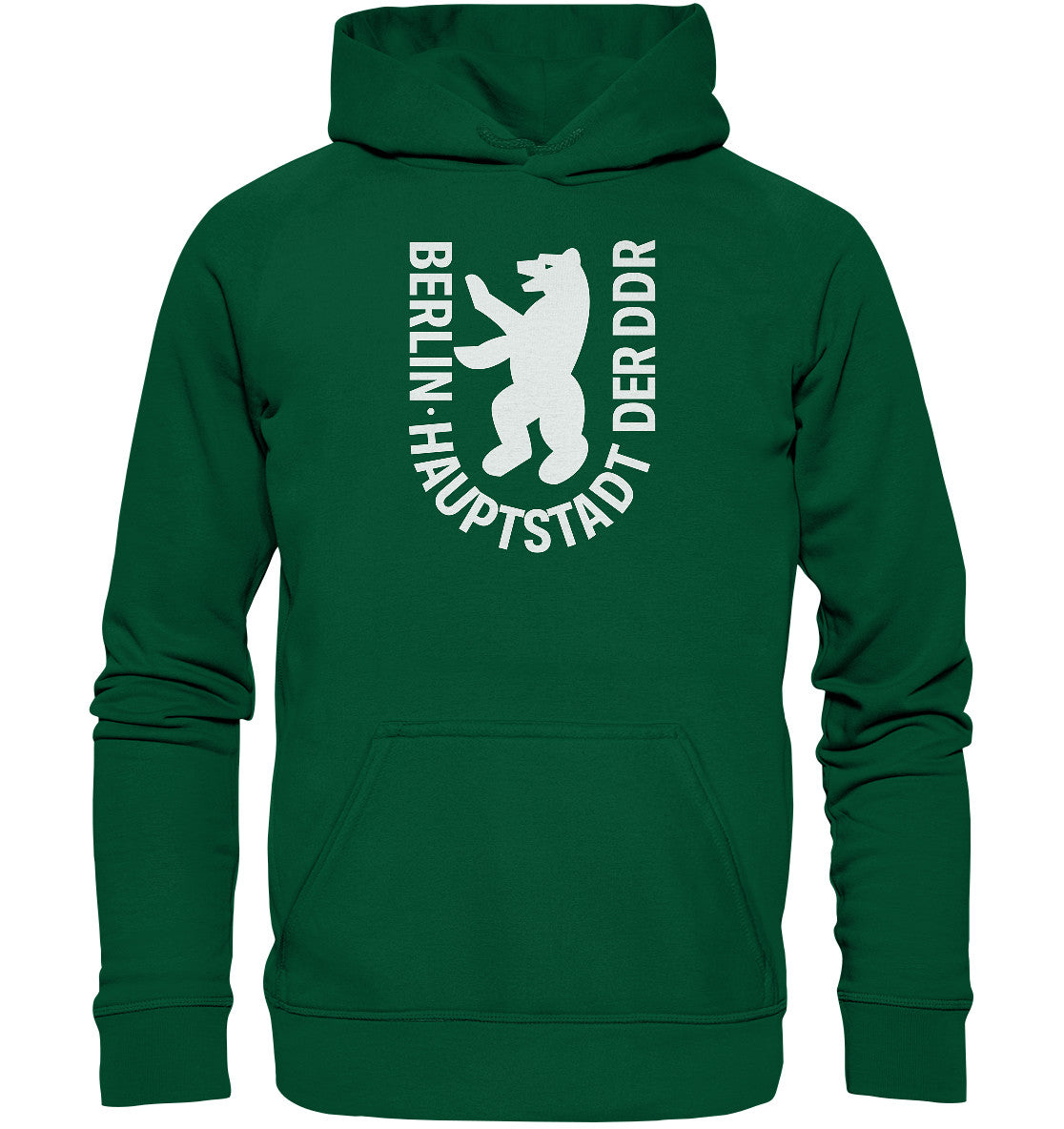 DDR Ostalgie Kapuze / Hoodie Unisex • BERLIN - HAUPTSTADT DER DDR
