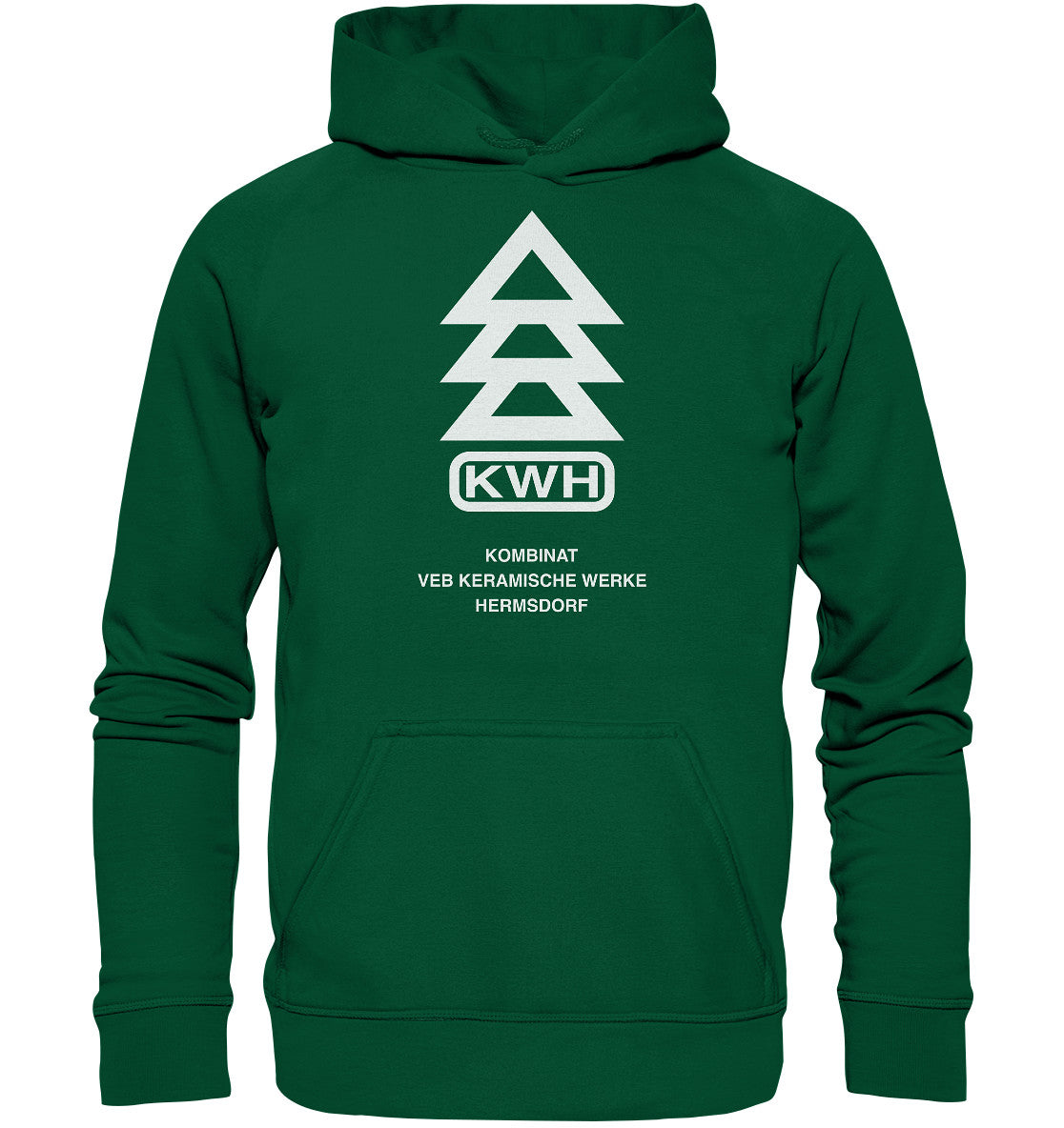 DDR Ostalgie Kapuze / Hoodie Unisex • VEB KOMBINAT KERAMISCHE WERKE HERMSDORF
