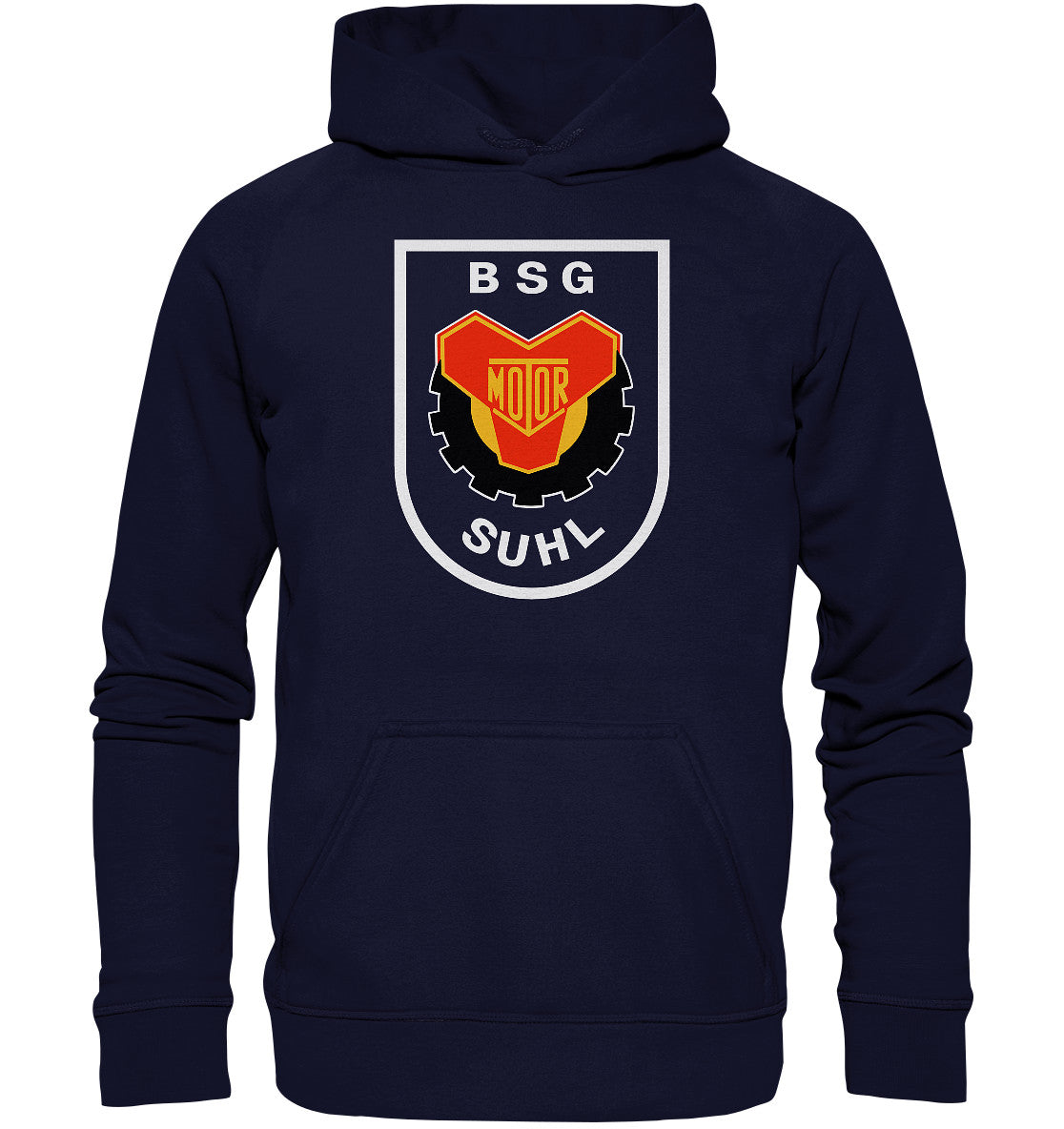 DDR Ostalgie Kapuze / Hoodie Unisex • BSG MOTOR SUHL