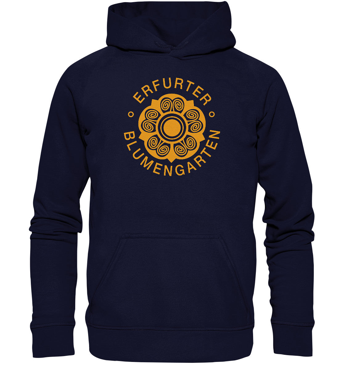 DDR Ostalgie Kapuze / Hoodie Unisex • ERFURTER BLUMENGARTEN