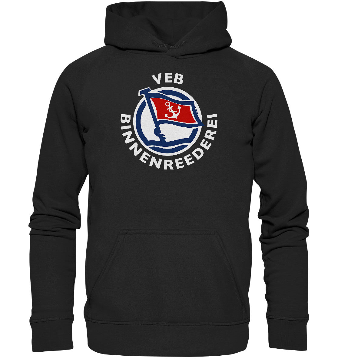 DDR Ostalgie Kapuze / Hoodie Unisex • VEB BINNENREEDEREI