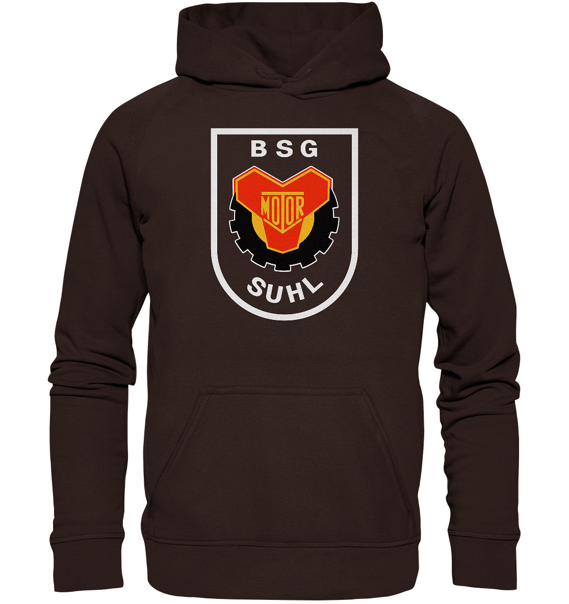 DDR Ostalgie Kapuze / Hoodie Unisex • BSG MOTOR SUHL