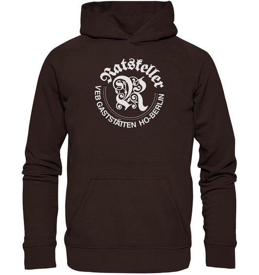 DDR Ostalgie Kapuze / Hoodie Unisex • RATSKELLER HO-BERLIN