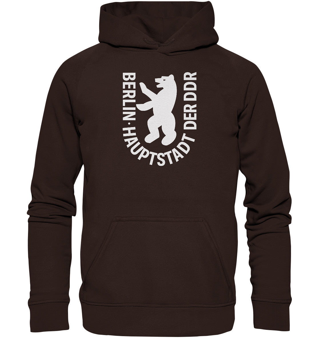 DDR Ostalgie Kapuze / Hoodie Unisex • BERLIN - HAUPTSTADT DER DDR